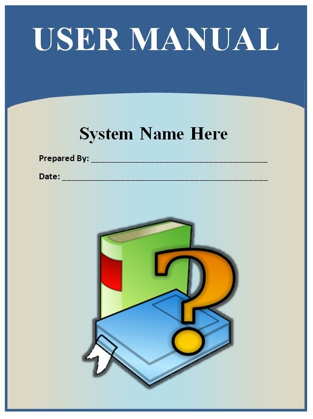 User Manual Template